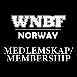 WNBF Norway Medlemskap Membership