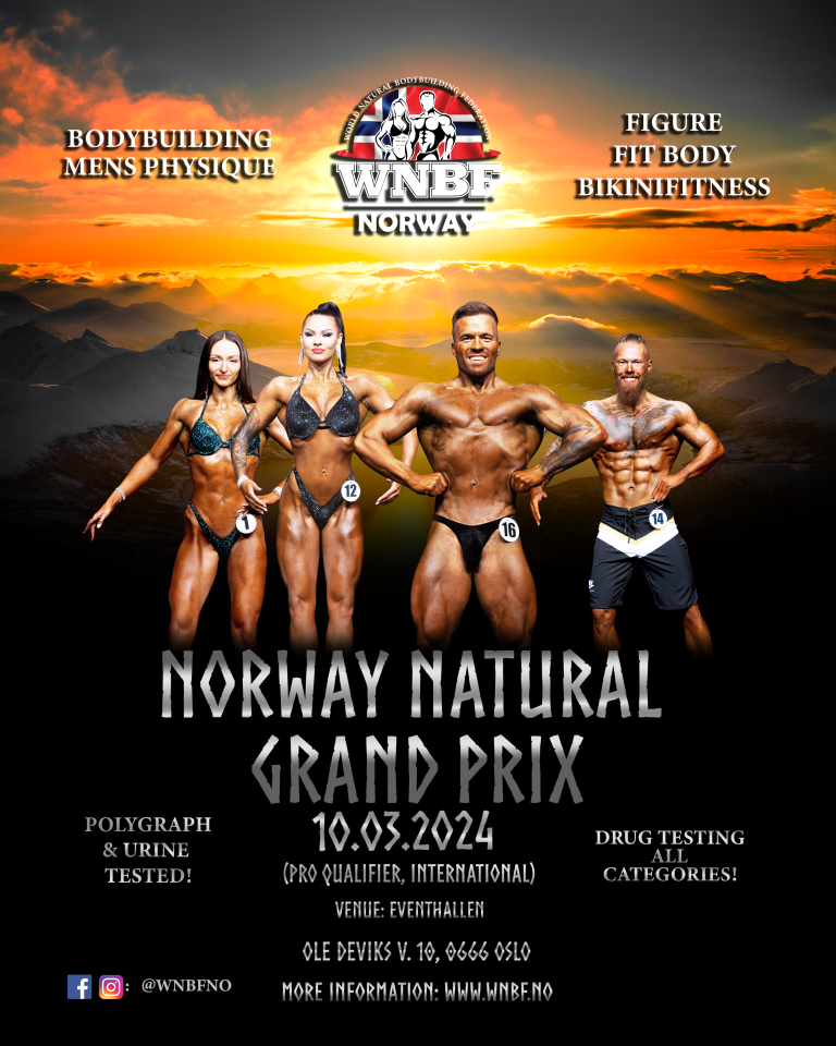 Norway Natural Grand Prix poster 2024